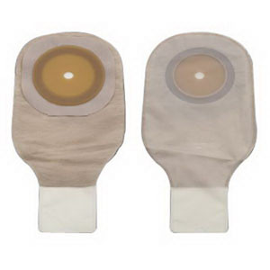 8631 Premier One Piece Drainable Ostomy Pouch With Flat Flextend Skin Barrier