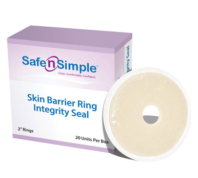 Safe n Simple Integrity Skin Barrier Ostomy Rings