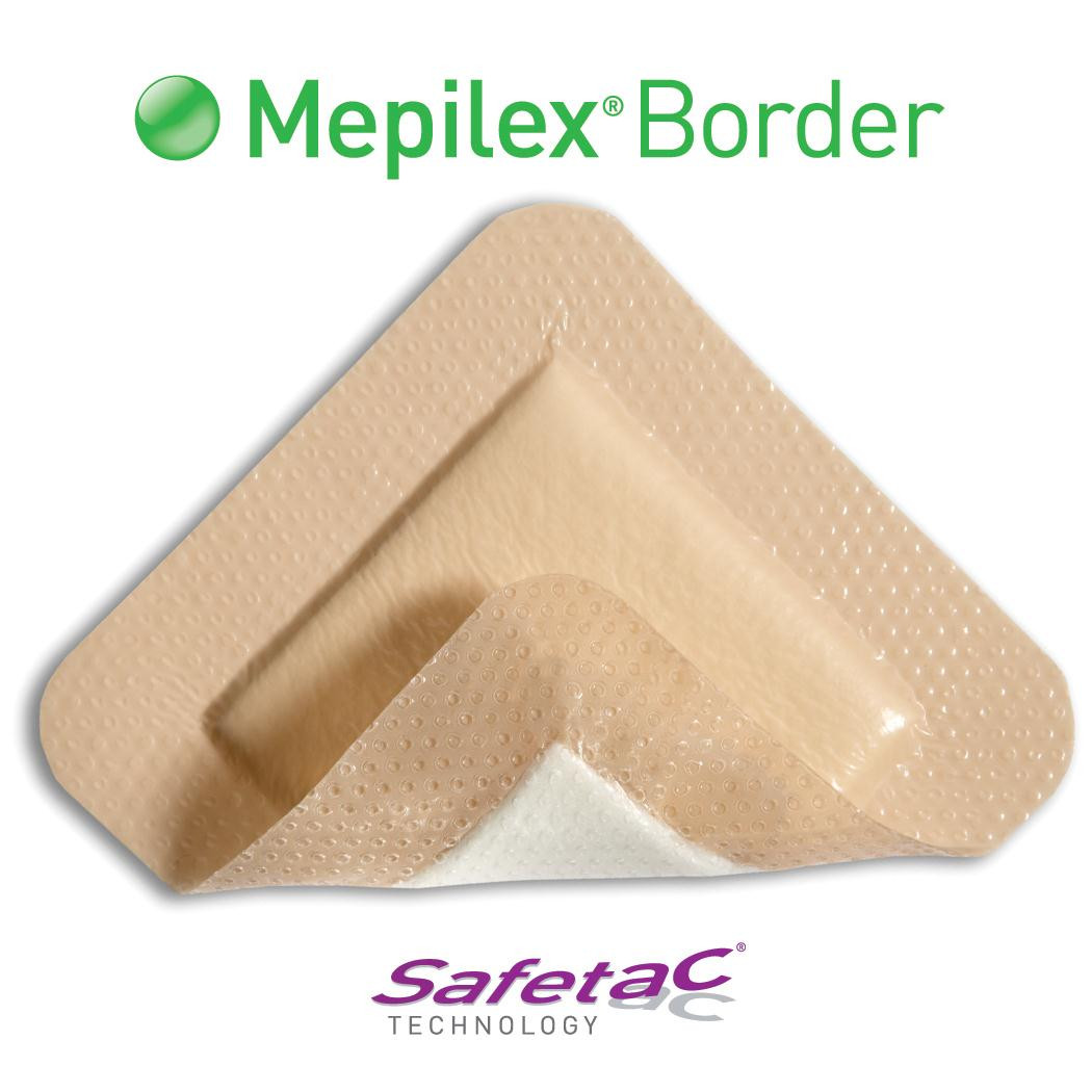 295300 Mepilex Border Foam Dressing 4"x4" | Parthenon Company 1-800-453-8898