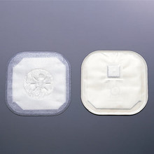 Hollister Ostomy Supplies.  Stoma cap with adhesive tape, pre-sized opening, integrated filter, odor barrier film and without ComfortWear panels.