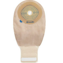 416719 ConvaTec Esteem® + One-Piece Drainable Pouch, 13/16" to 2-3/4" Cut-to-Fit, Filter, Integrated Closure, 12" L, Tan
