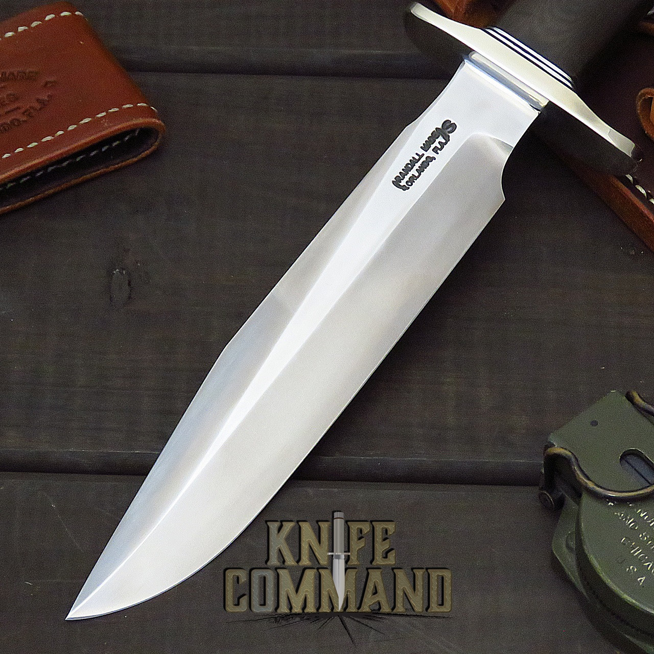 Edit a Product - Randall Made Knives Model 1 7 SS Green Micarta All Purpose Fighting Knife LOADED!