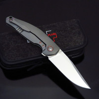 Boker Plus Collection 2022 Jens Anso Titanium Carbon Fiber Frame Lock Knife 01BO2022