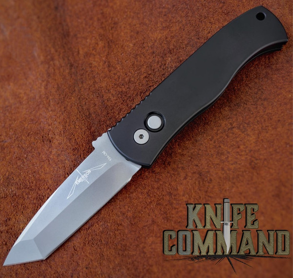 Pro-Tech Knives Emerson CQC7 Black Tanto Automatic Knife E7T01