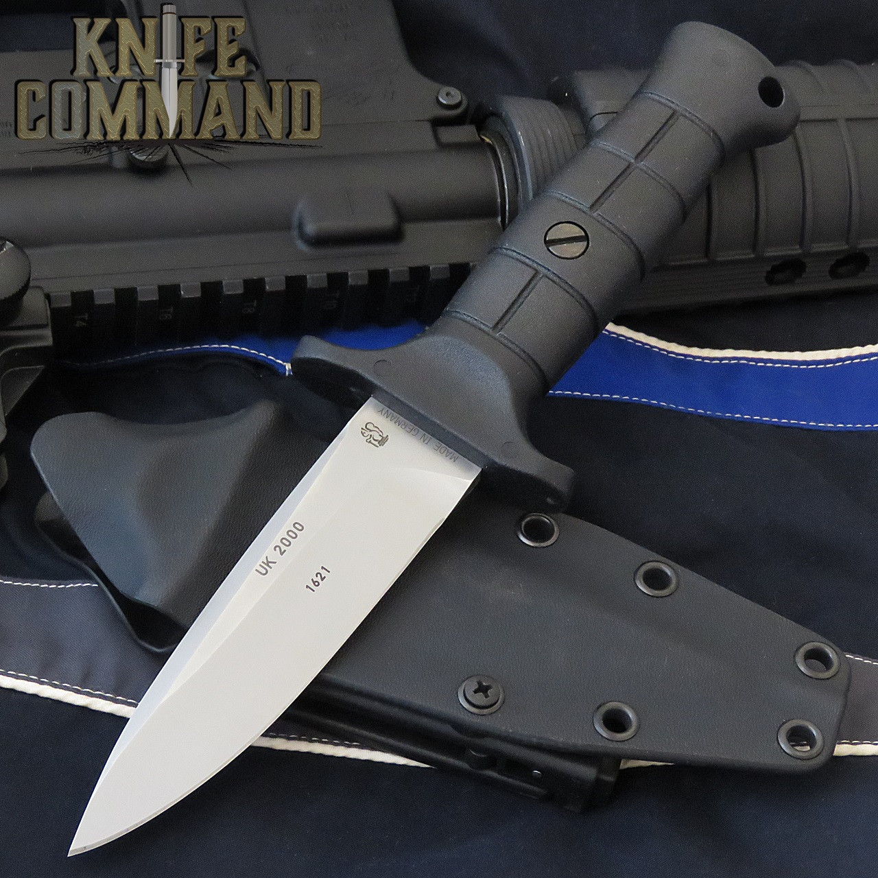 Eickhorn Solingen UK 2000 Lightweight Utility Combat Knife Plain Blade
