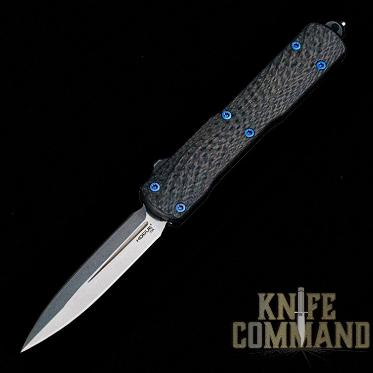 Hogue Knives Collector Series Counterstrike Carbon Fiber OTF Automatic Knife 3.35" Magnacut Double Edge Blade 34890-LIM