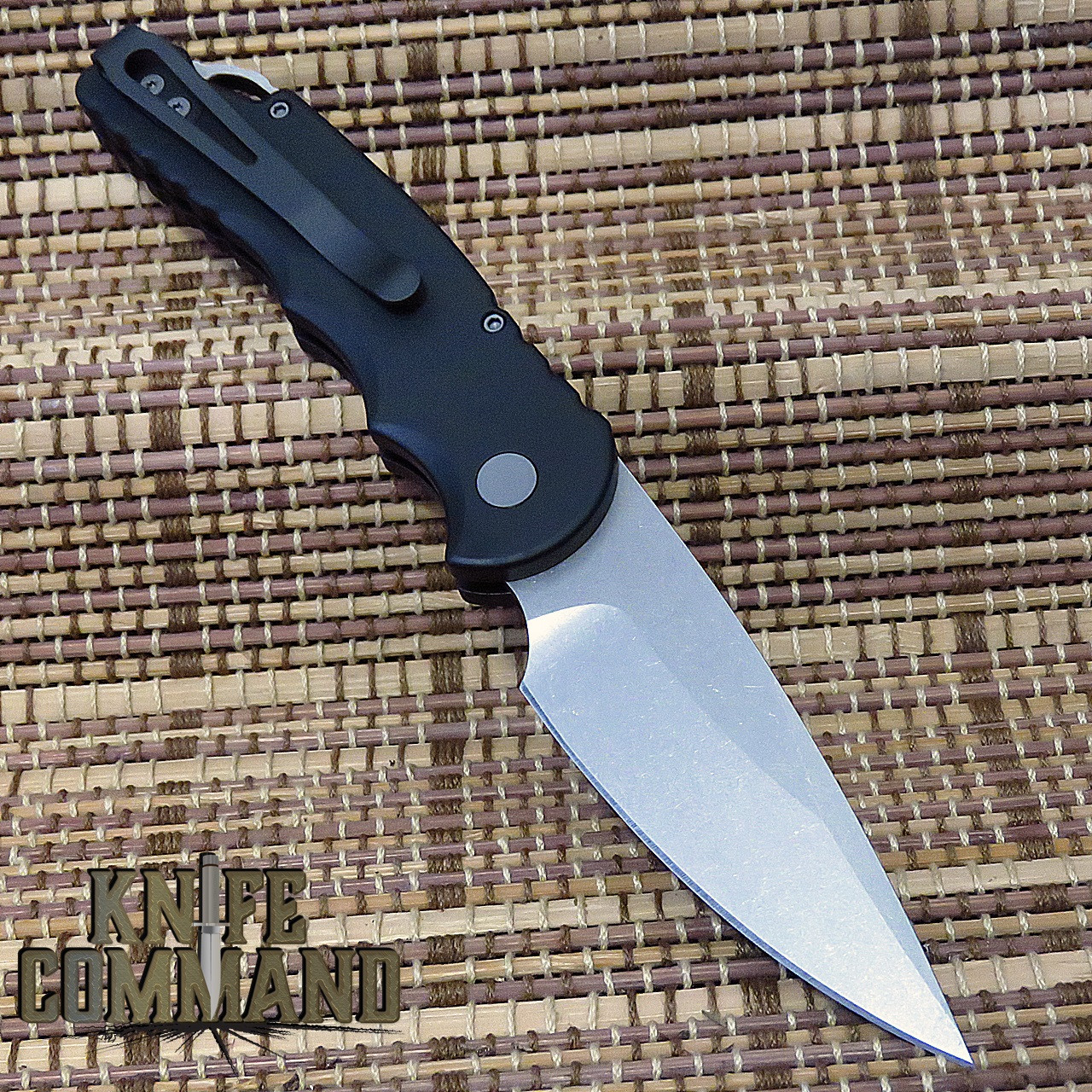 Pro-Tech Knives T501 Tactical Response TR-5 Automatic Knife Police Law Enforcement Folder 3.25" S35-VN Stonewash Blade