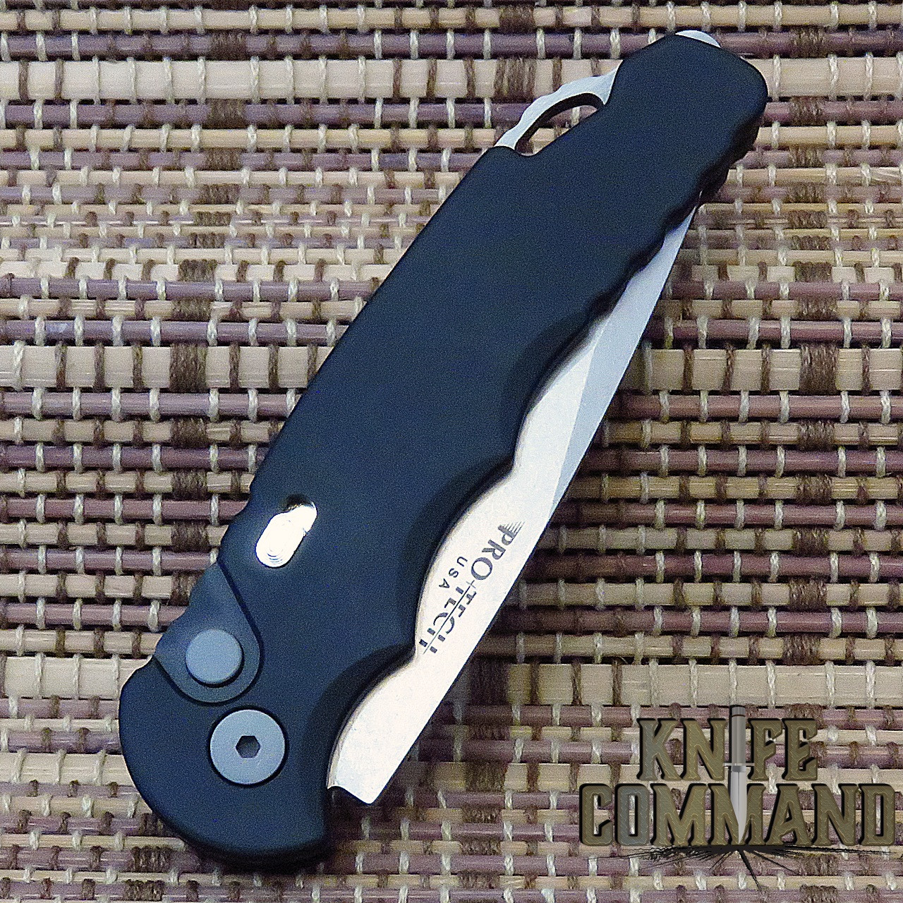 Pro-Tech Knives T501 Tactical Response TR-5 Automatic Knife Police Law Enforcement Folder 3.25" S35-VN Stonewash Blade