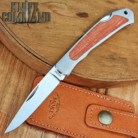 Moki MK-610 Limited Edition Serapis Red Maple AUS-8 Premium Lockback Folding Knife
