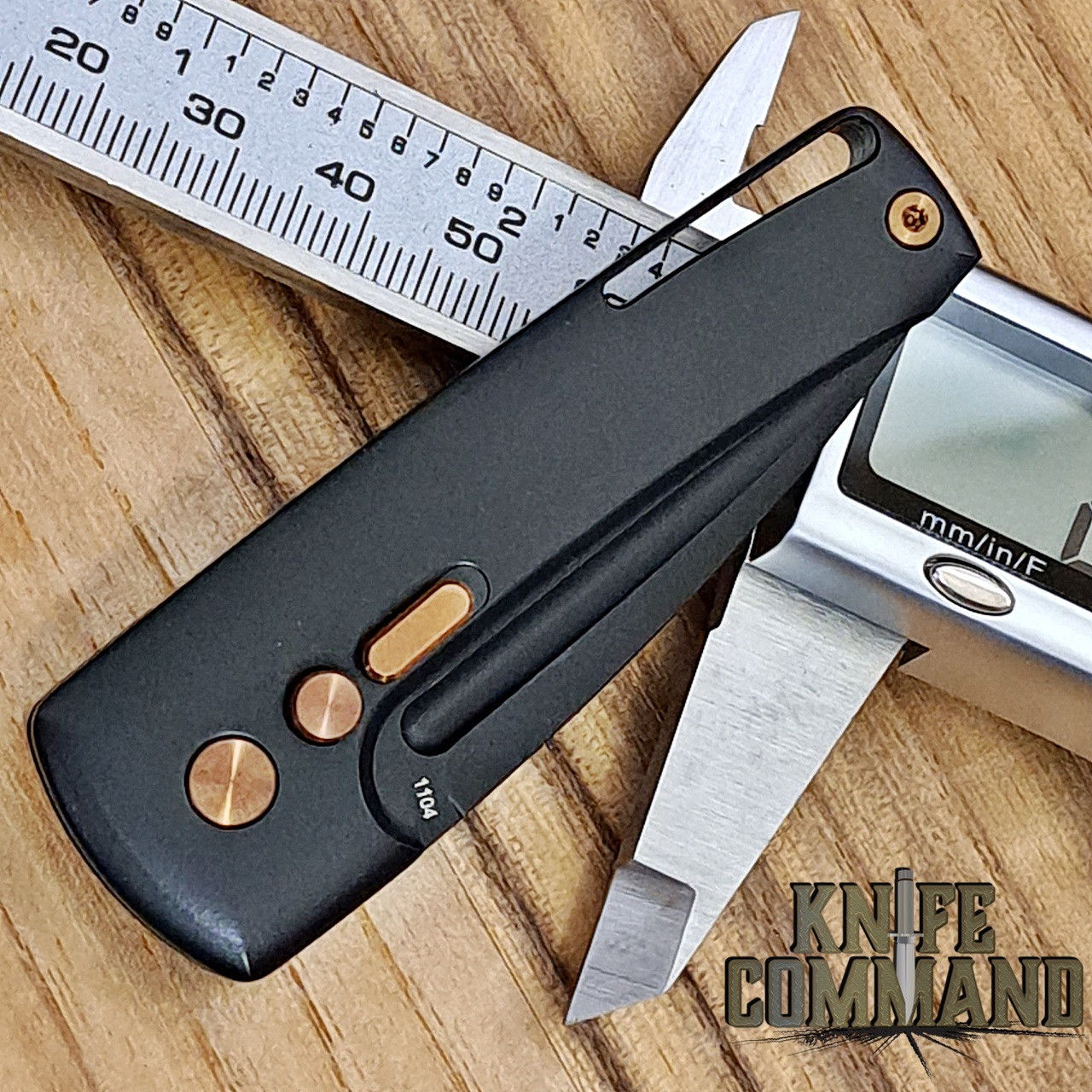 Boker Plus Harlock Black Mini Automatic Knife Darriel Caston 01BO392 