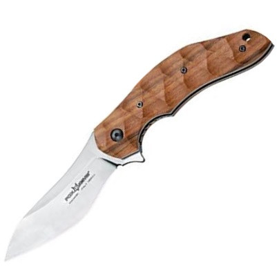 Fox Knives Jens Anso Santos Rose Wood Liner lock Flipper Knife FX-302ST