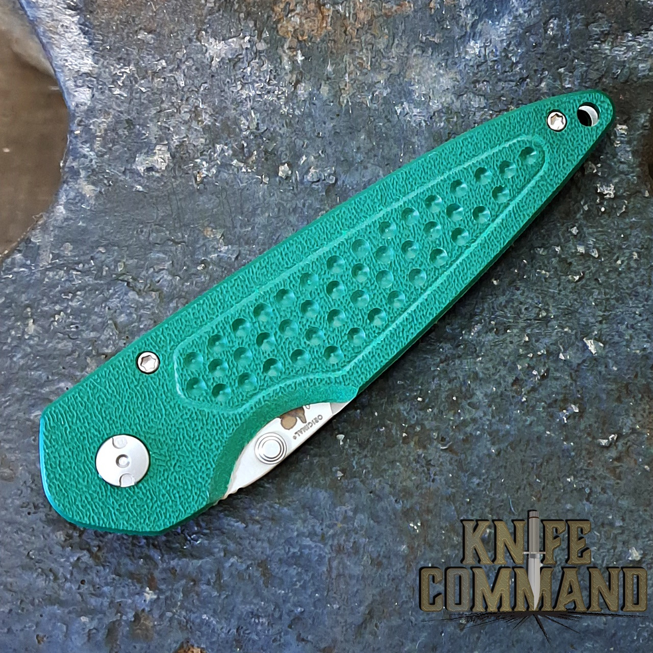 Eickhorn Solingen SlimCut Outdoor Green Gentlemen's Knife Laser