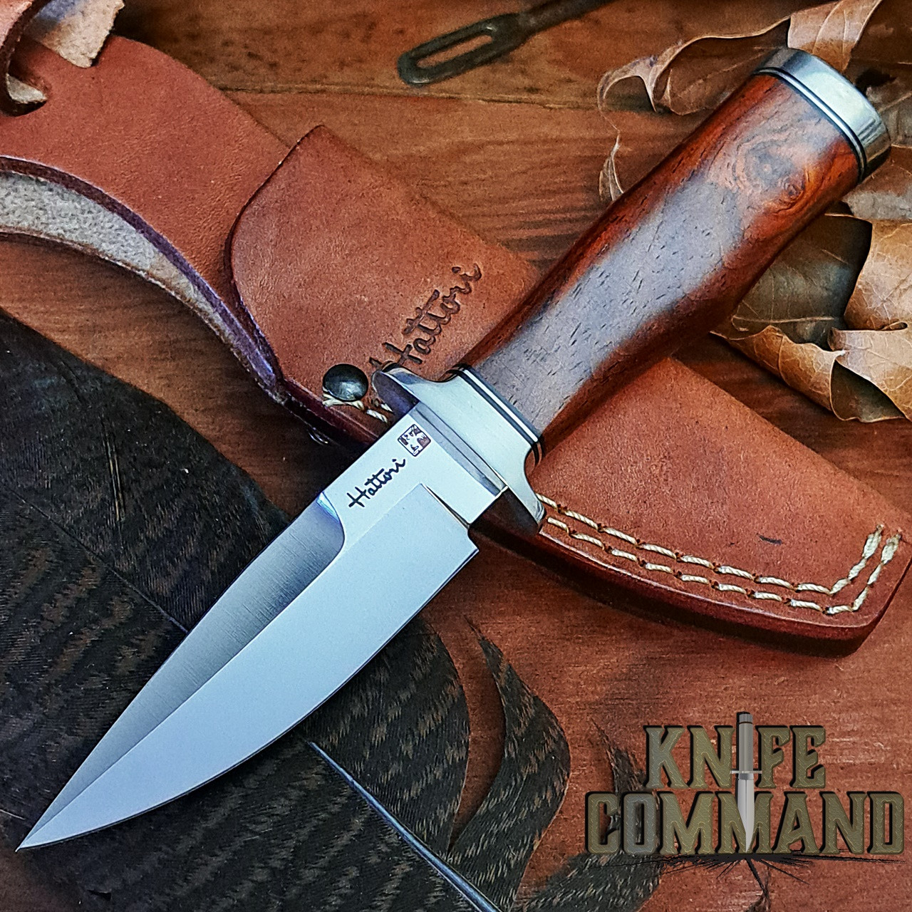 Hattori Knives H-101 Precision Master Utility Small Fighter Model H-101 VG-10 Hunting Knife