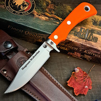 Knives of Alaska Magnum Wolverine Blaze Orange Suregrip Hunting Knife