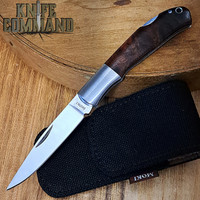 Moki MK-644I Limited Edition Desert Ironwood Classic Lockback Folding Knife (1) 