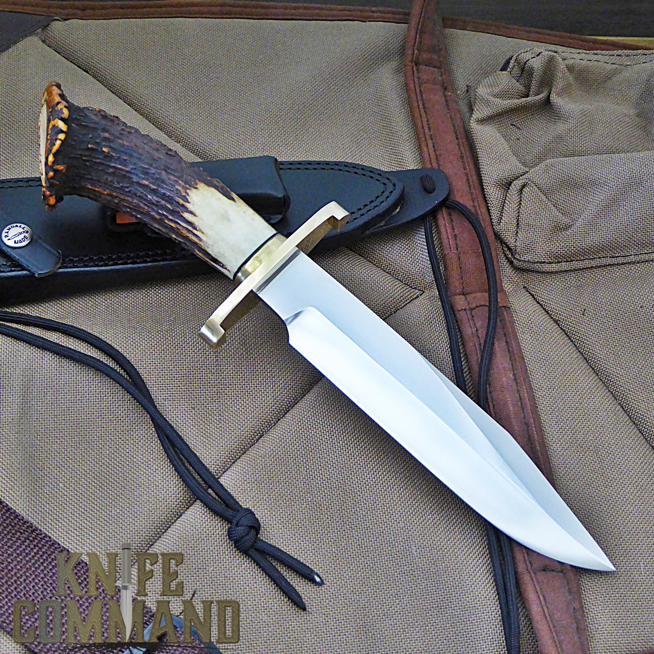 Randall Made Knives PreOwned Model 14 Attack SS Crown Stag Lugged Hilt