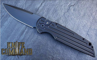 Pro-Tech Knives Tactical Response TR-3 SWAT OPERATOR Automatic Knife Police Law Enforcement Sterile Folder 3.5" Black DLC Blade