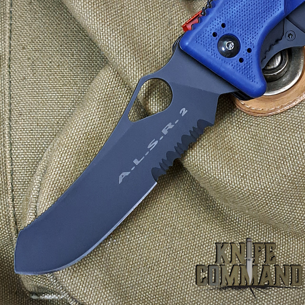 Fox Knives FX-447/2 BL Rare Blue G10 ALSR Italian Police