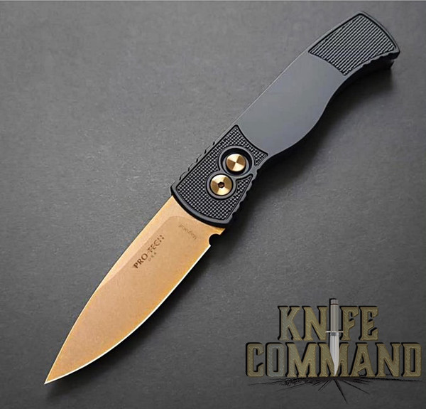 Pro-Tech Knives T203-RG Tactical Response TR-2 Automatic Knife Folder 3" MAGNACUT Rose Gold Blade