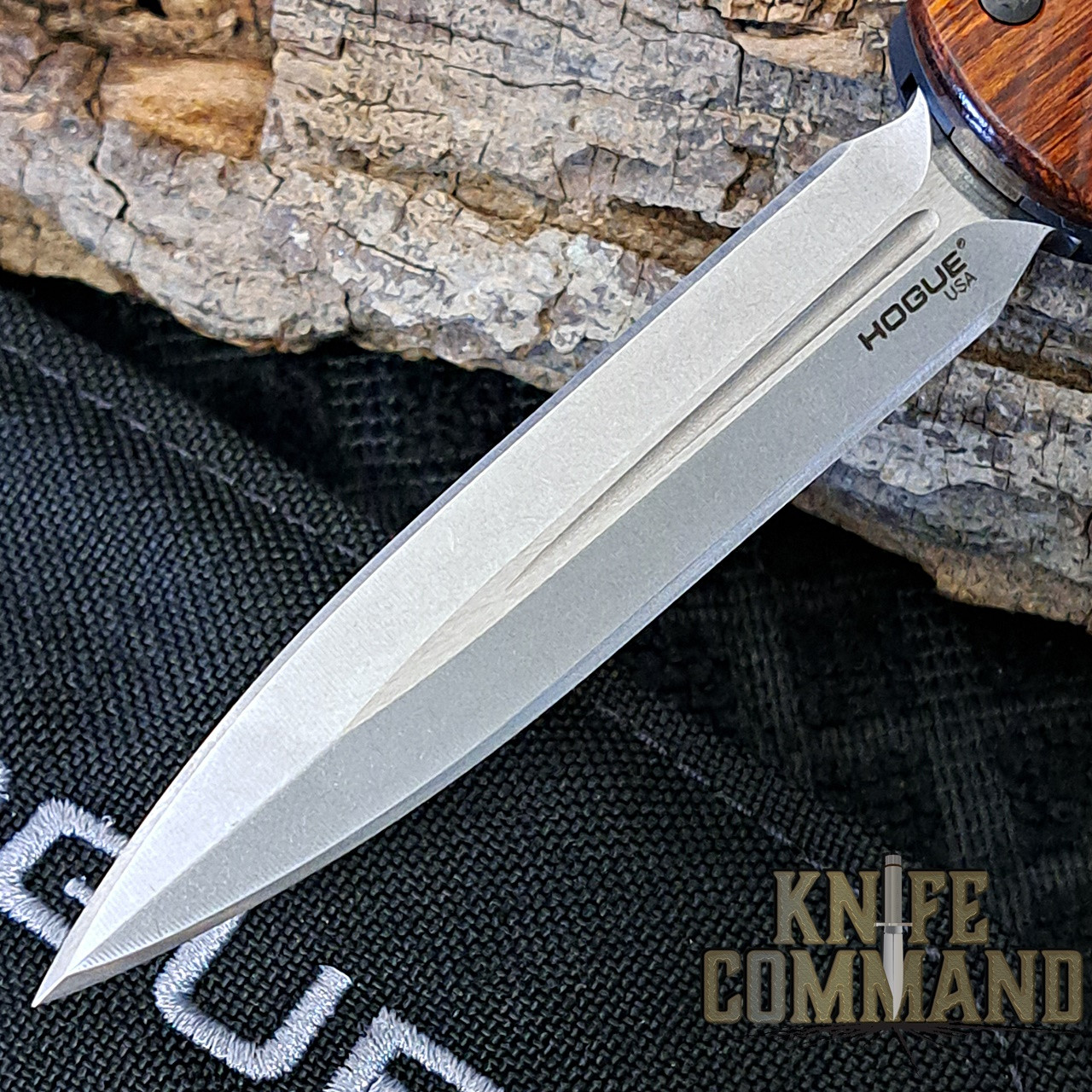 Hogue Knives Collector Series Counterstrike Cocobolo OTF Automatic Knife 3.35" Magnacut Double Edge Blade 34891-LIM