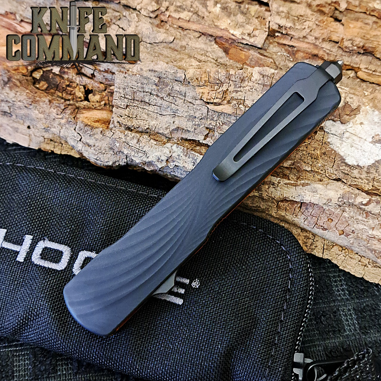 Hogue Knives Collector Series Counterstrike Cocobolo OTF Automatic Knife 3.35" Magnacut Double Edge Blade 34891-LIM
