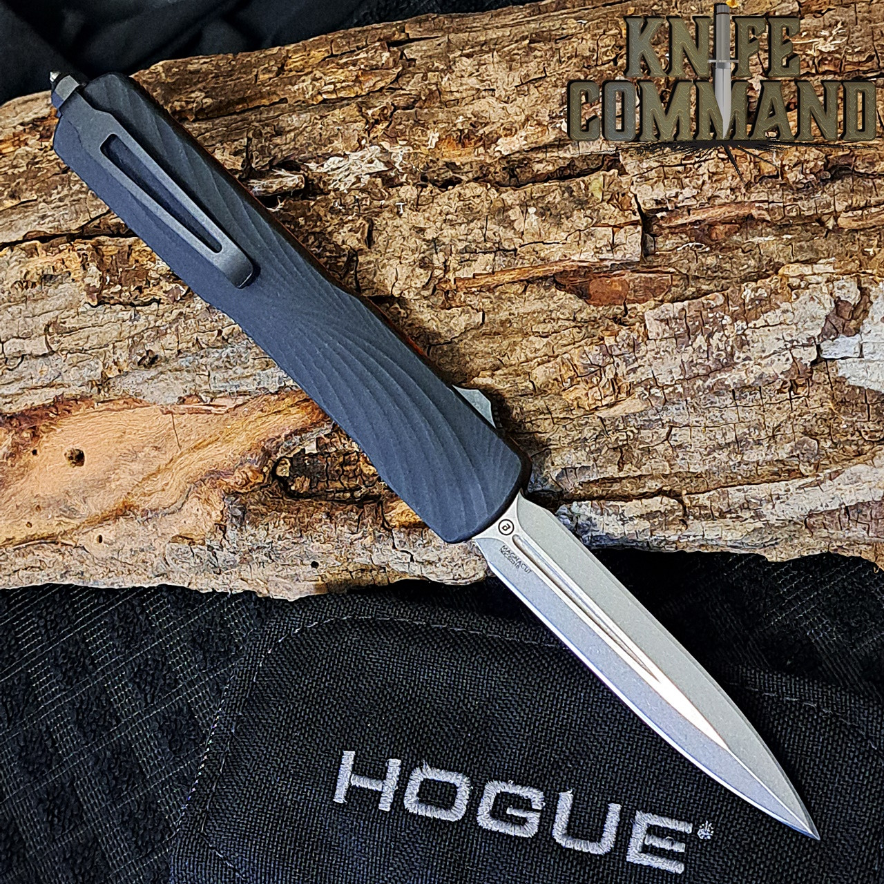 Hogue Knives Collector Series Counterstrike Cocobolo OTF Automatic Knife 3.35" Magnacut Double Edge Blade 34891-LIM