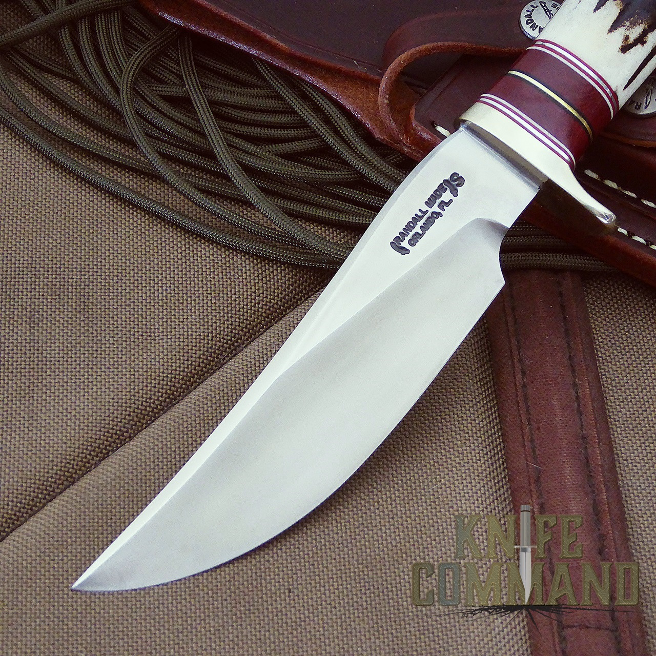 Randall Made Knives Model 27 Trailblazer Stag Hunting Knife
