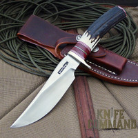 Randall Made Knives Model 27 Trailblazer Stag Hunting Knife.