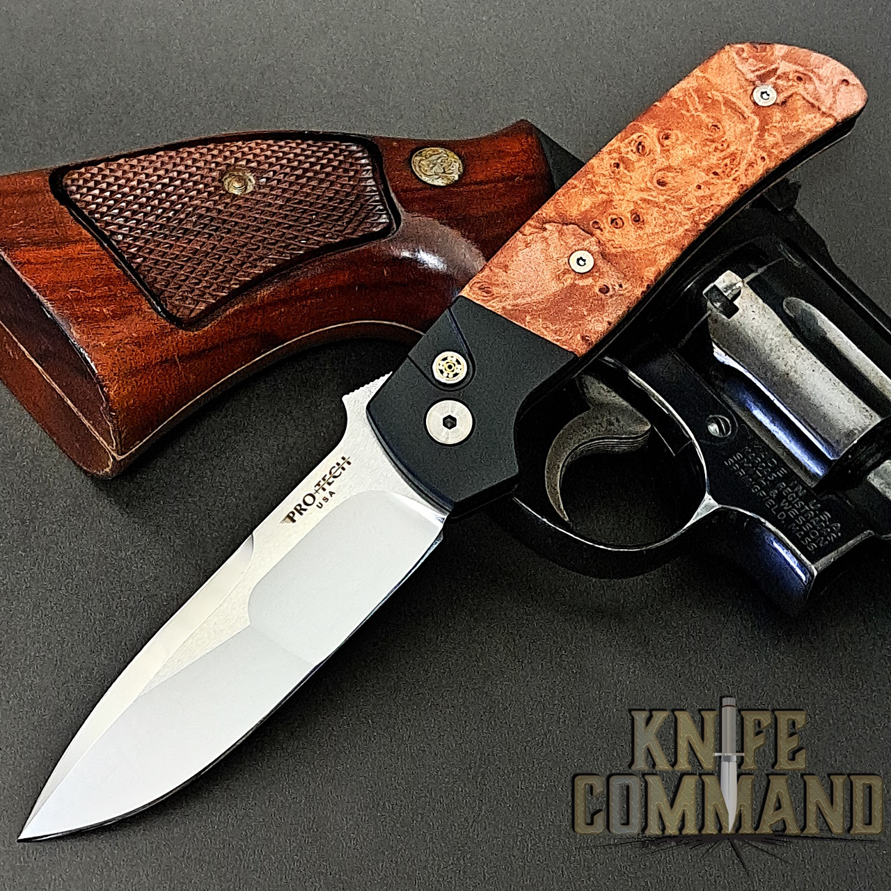 Pro-Tech Knives 2024 ATCF Custom 004 Bob Terzuola Automatic Knife