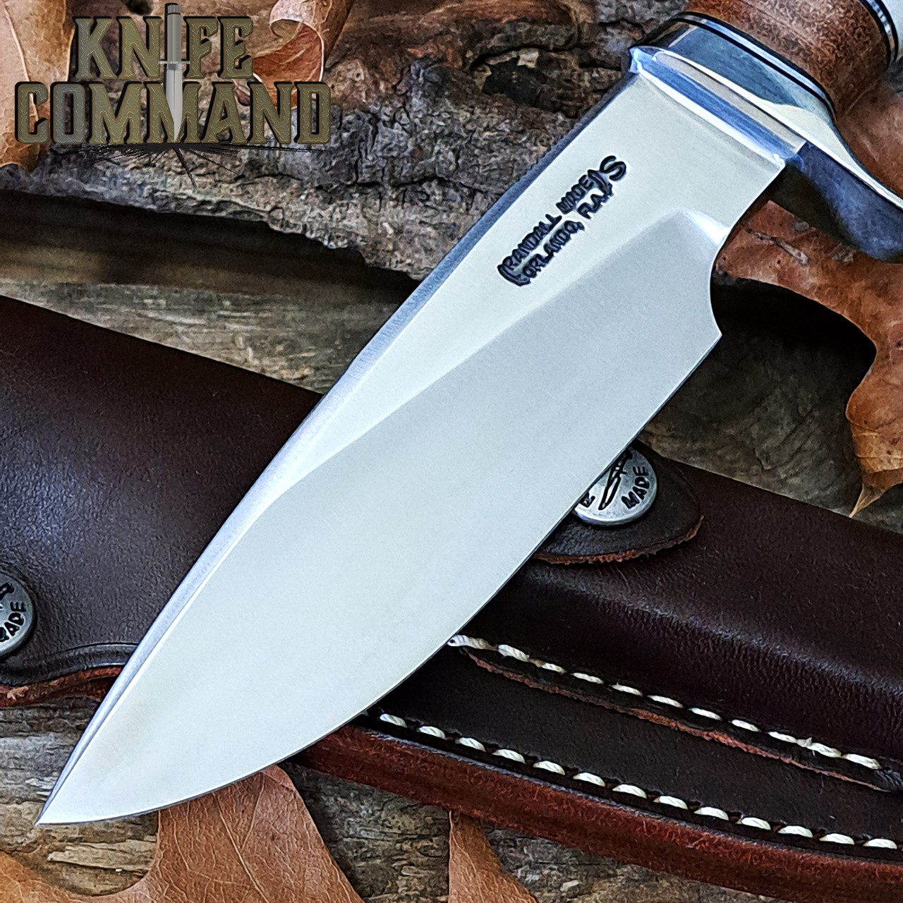 Randall Made Knives Model 25-5 Trapper Stag Hunting Knife