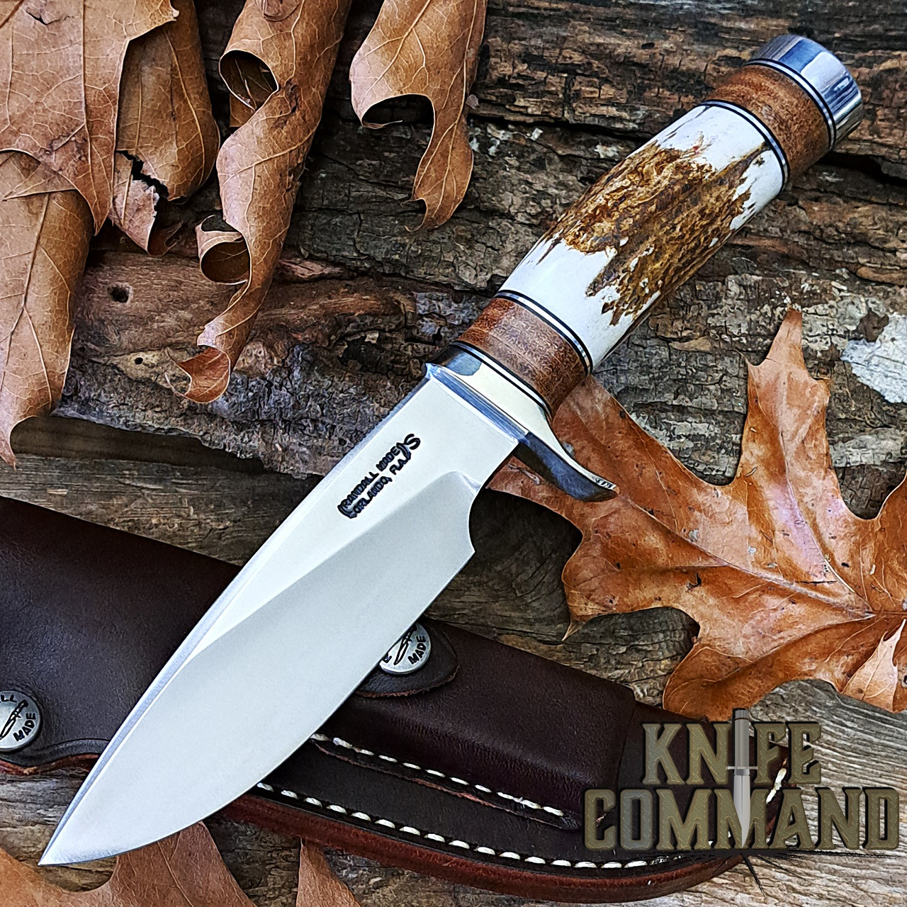 Randall Made Knives Model 25-5 Trapper Stag Hunting Knife
