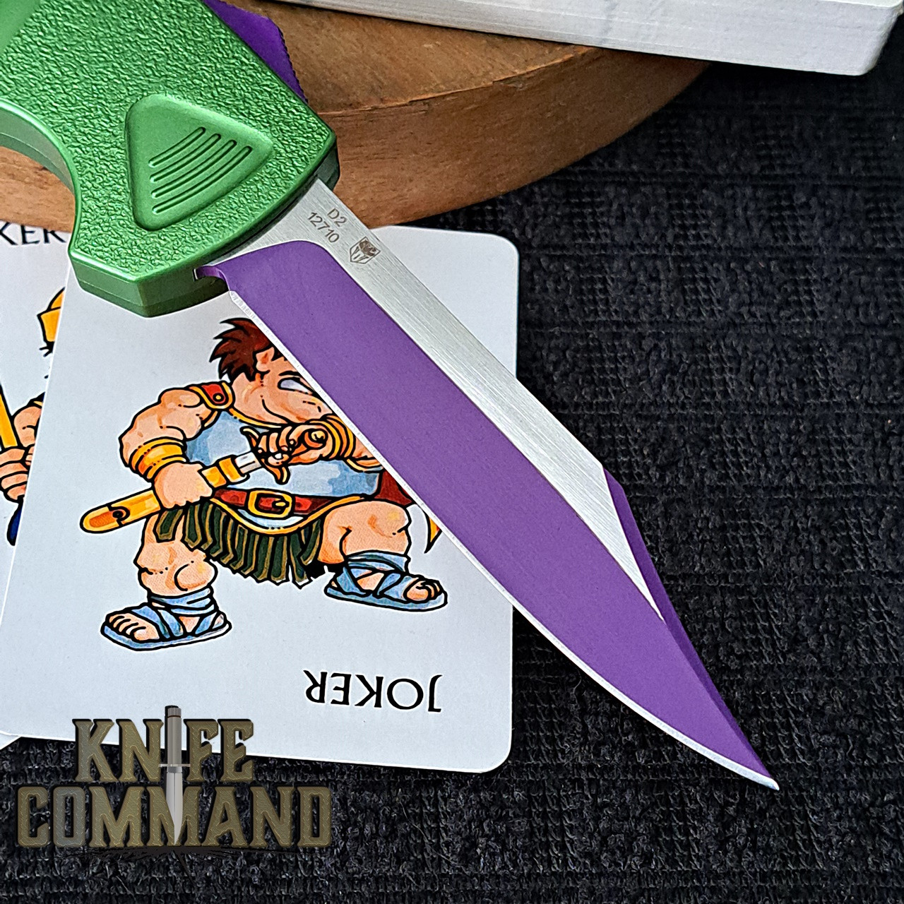 Boker Plus Kalashnikov Joker OTF Automatic Knife Green