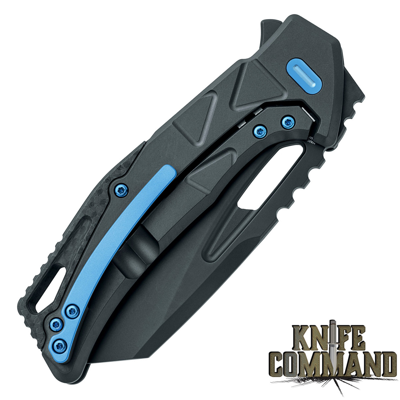 Fox Knives Stefan Merk Chronos Black Aluminum MagnaCut Knife FX