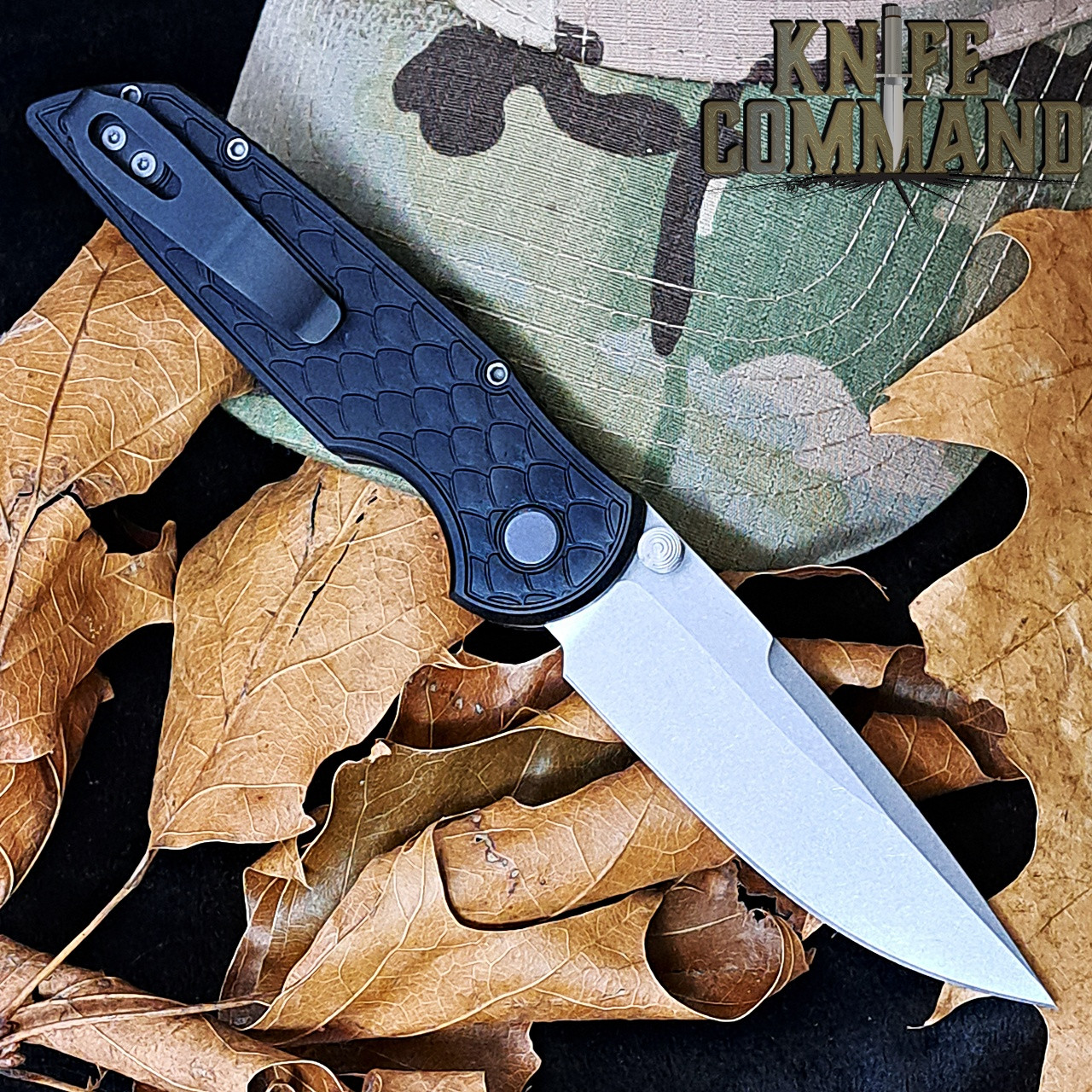 Pro-Tech Knives Tactical Response 3 TR-3 Integrity Manual Knife Folder Reptile Textured Handle 3.5" Stonewash S35VN Blade