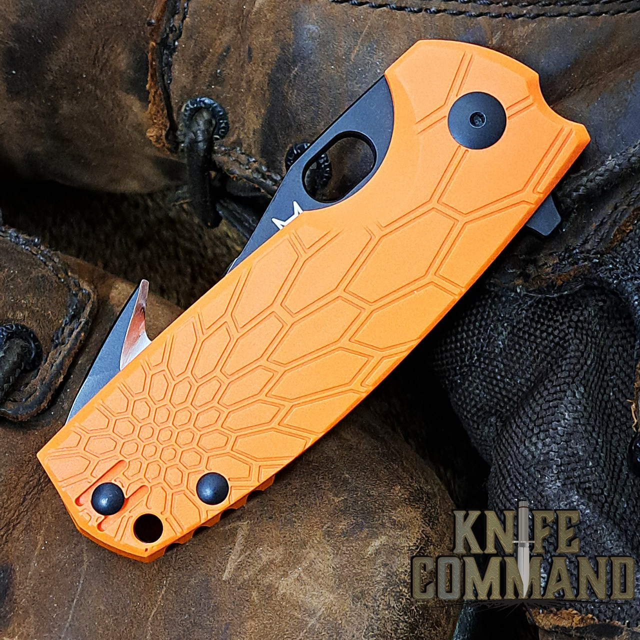 Fox Knives Vox Core Hunter FX-624 OR Blaze Orange Folding Knife