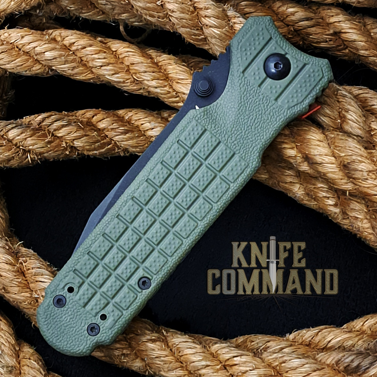 Fox Knives FKMD Predator Evolution OD Green Niolox Tanto Tactical