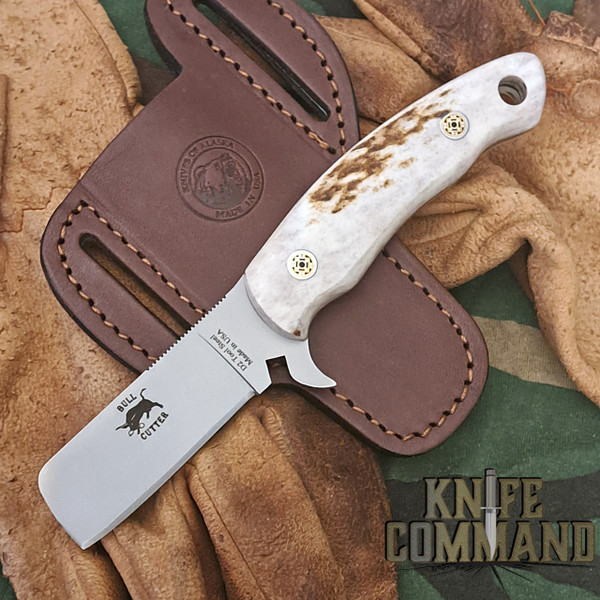 Knives of Alaska Stag Bull Cutter Cowboy Ranch Knife 00077FG