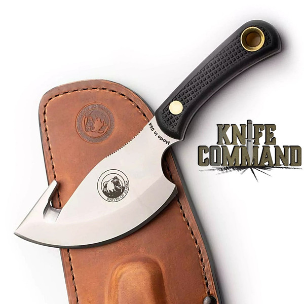 Knives of Alaska Light Hunter Black Suregrip Hunting Cleaver Knife 00010FG