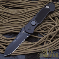 Eickhorn Solingen PRT VIII Black Tactical Emergency Rescue Knife.  The choice of professionals around the world.