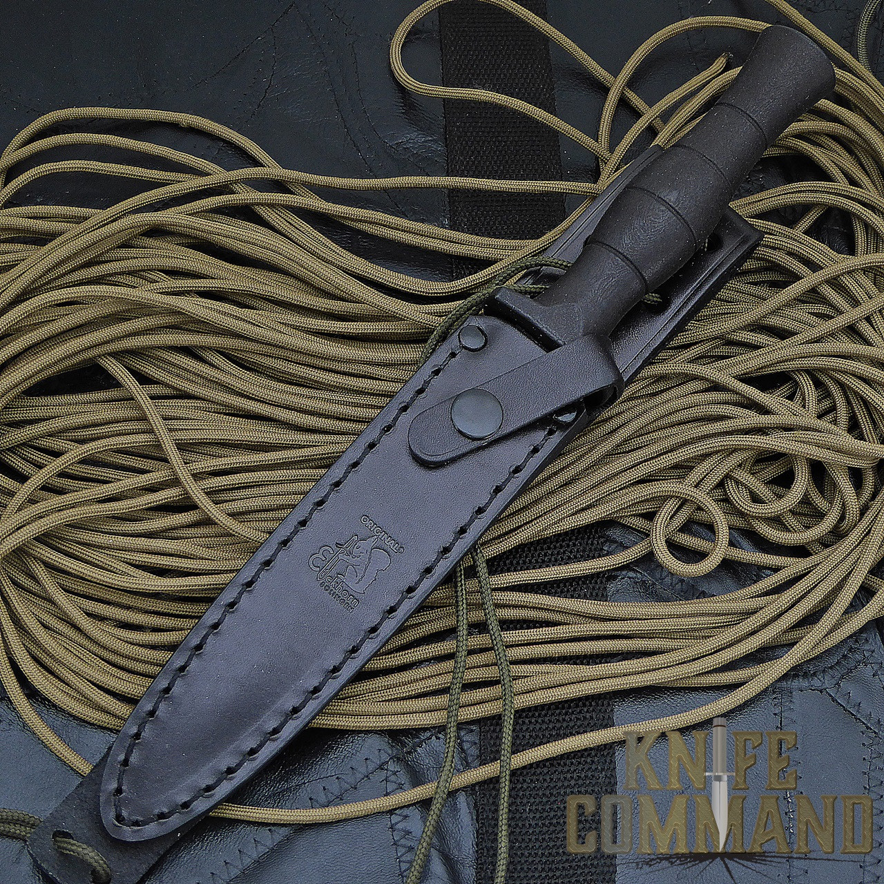 Eickhorn Solingen FS2014 Combat Dagger.   Nice black leather sheath.
