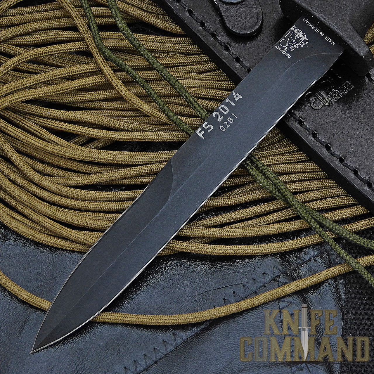 Eickhorn Solingen FS2014 Combat Dagger.  Double edged blade.