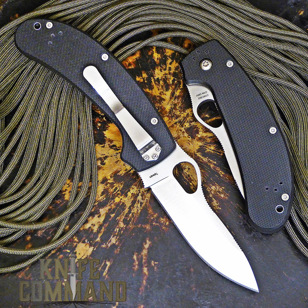 Blade Tech Pro Hunter Black G10 Folding Knife CPM S30V