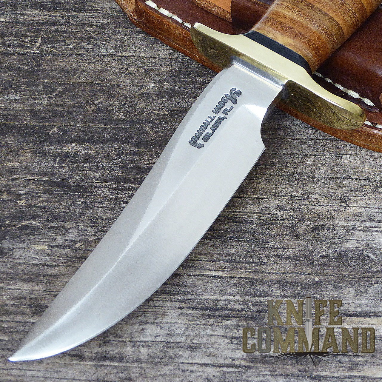 Randall Made Knives Model 3 Hunter 5" SS Double Hilt Knife