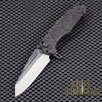 Wander Tactical Custom Sköll Wolf Extreme Duty Folding Knife.  Custom blade and handles.