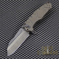 Wander Tactical Custom Mistral Extreme Duty Folding Knife.  Custom blade and handles.