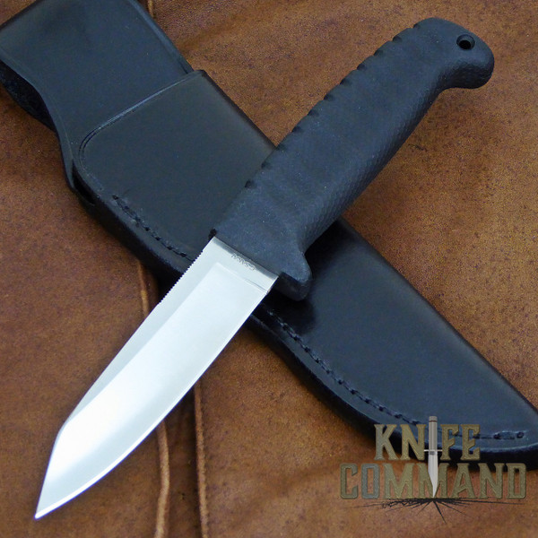 G Sakai Wicky Chinu Large Hunting and Fishing Knife 10331.  ATS-34 blade and kraton handle.