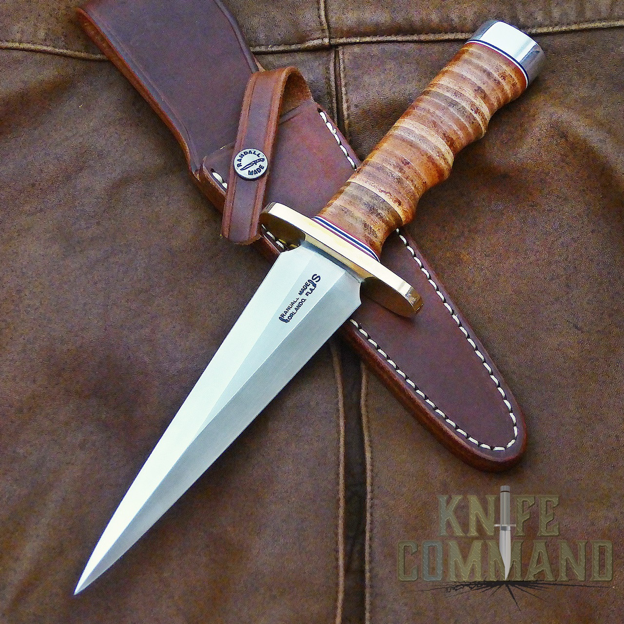 Randall Made Knives Custom Model 13 Small Arkansas Toothpick 14 Grips Knife.  Stainless steel and options.