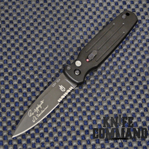 Gerber Mini Covert Automatic Knife, Black, CPM-S30V, 30-000244.  Mini sized.