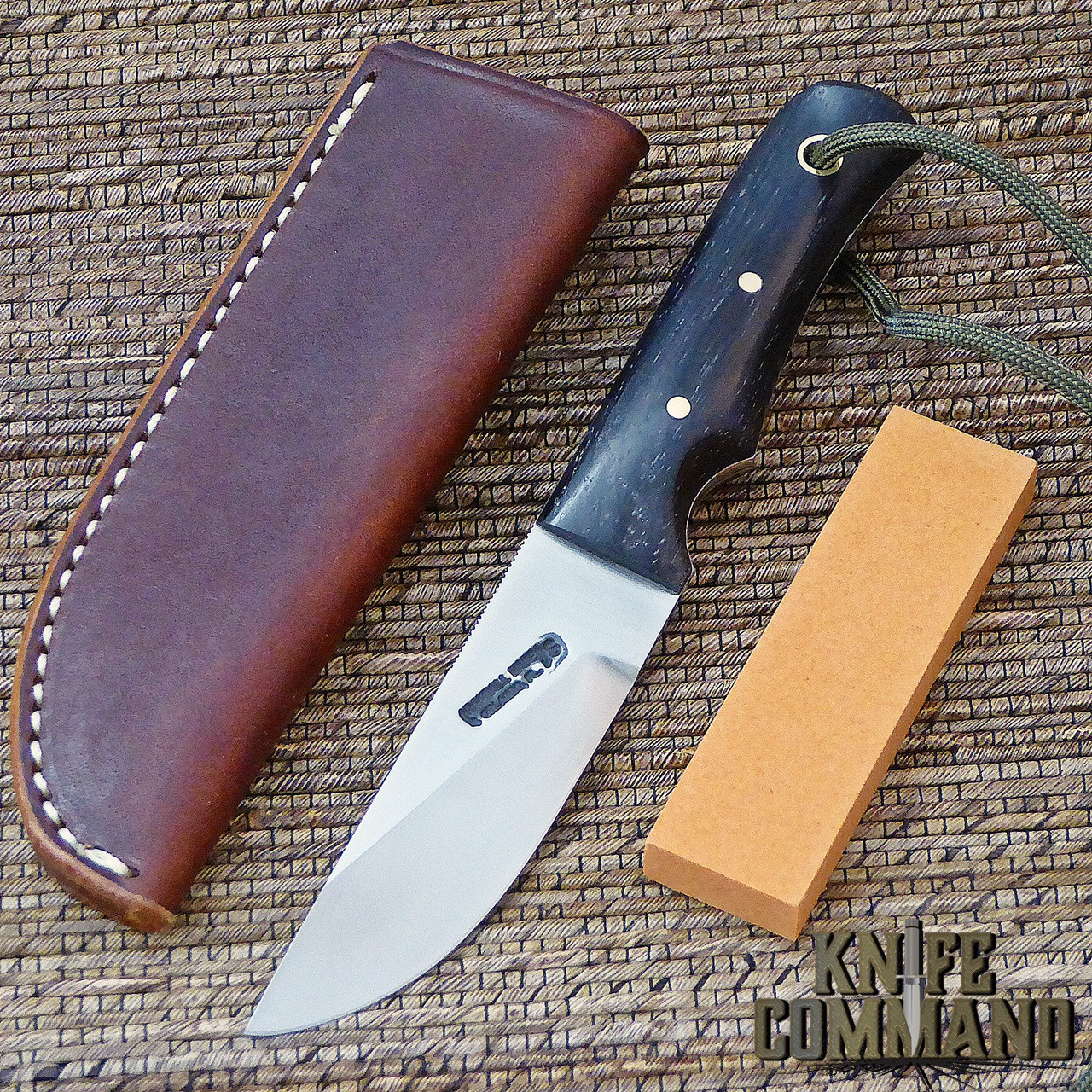Randall Made Knives Model 10 – 3 Rosewood Salt Fisherman & Household Utility Knife.  Dark Rosewood handles.