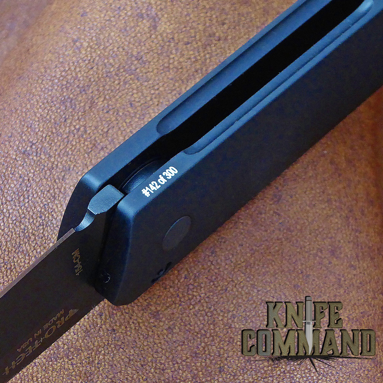 Boker Pro-Tech Burnley Kwaiken Automatic Knife Black Out 06EX292.  Individually serial numbered.